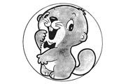 Room air-conditioner pet named BEAVER.
