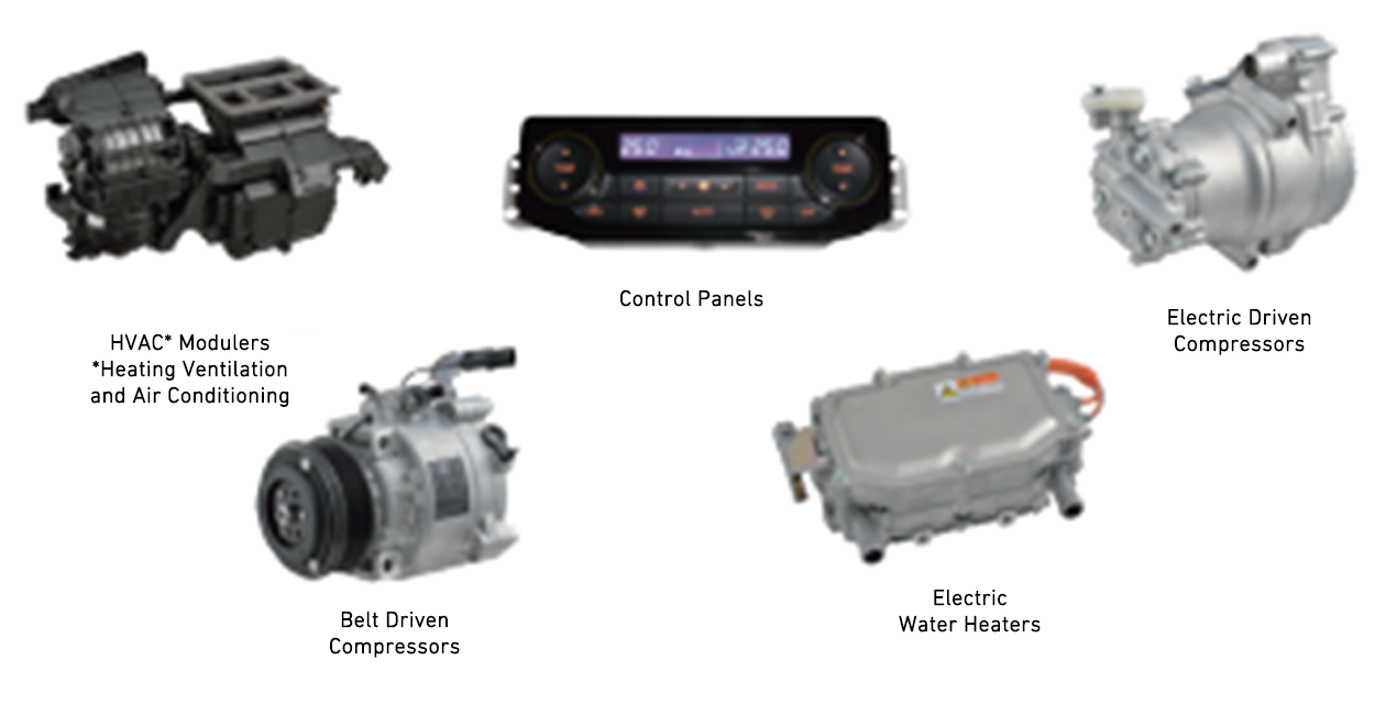 Automotive air-conditioners